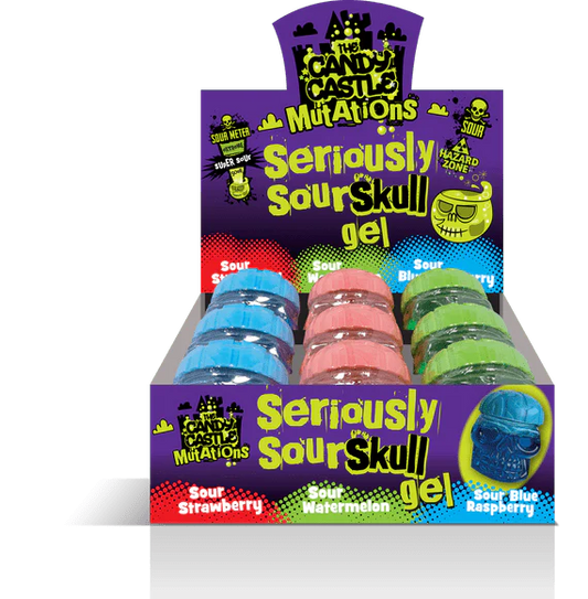 Candy Castle Mutations Seriously Sour Skull Gel 100g